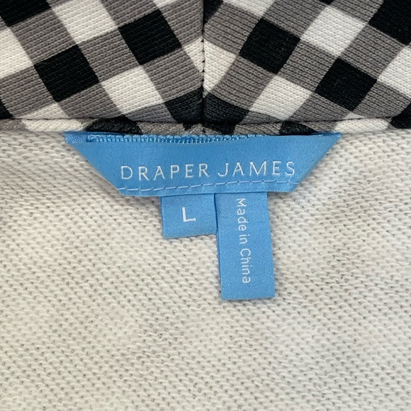 🖤🤍 Draper James Jersey Jacket Size L 🤍🖤 - Picture 6 of 8